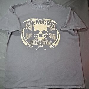 SAMCRO Supporter Men's Black T-Shirt